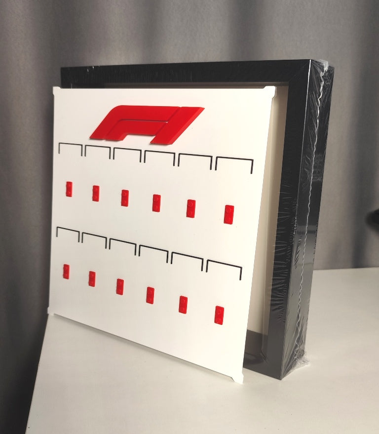 Vitrine für Formula 1 Rennwagen – kompatibel mit F1 Set 71049