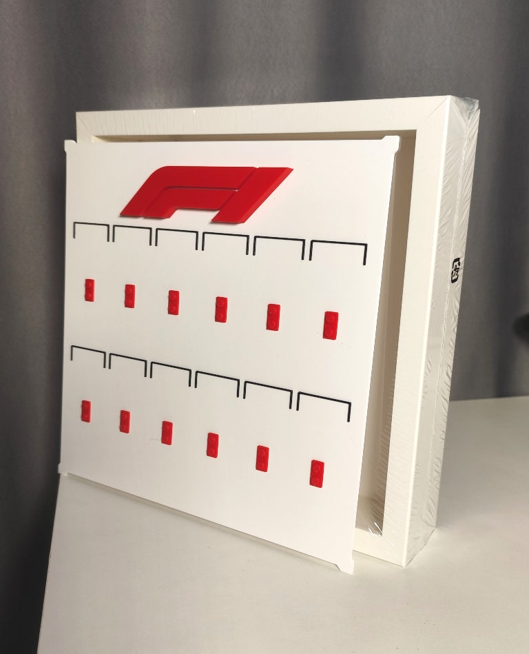 Vitrine für Formula 1 Rennwagen – kompatibel mit F1 Set 71049