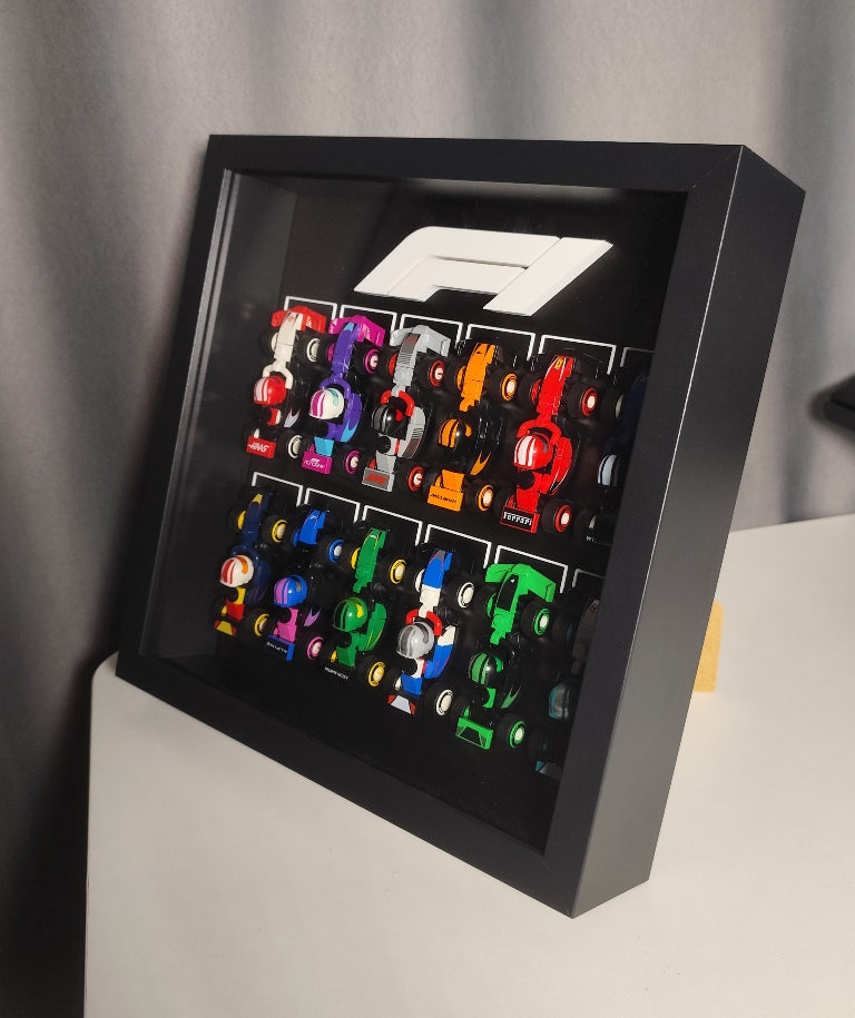 Vitrine für Formula 1 Rennwagen – kompatibel mit F1 Set 71049