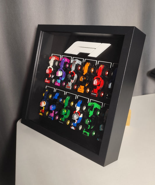 Vitrine für Formula 1 Rennwagen – kompatibel mit F1 Set 71049