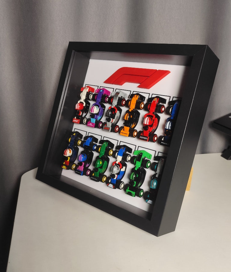 Vitrine für Formula 1 Rennwagen – kompatibel mit F1 Set 71049