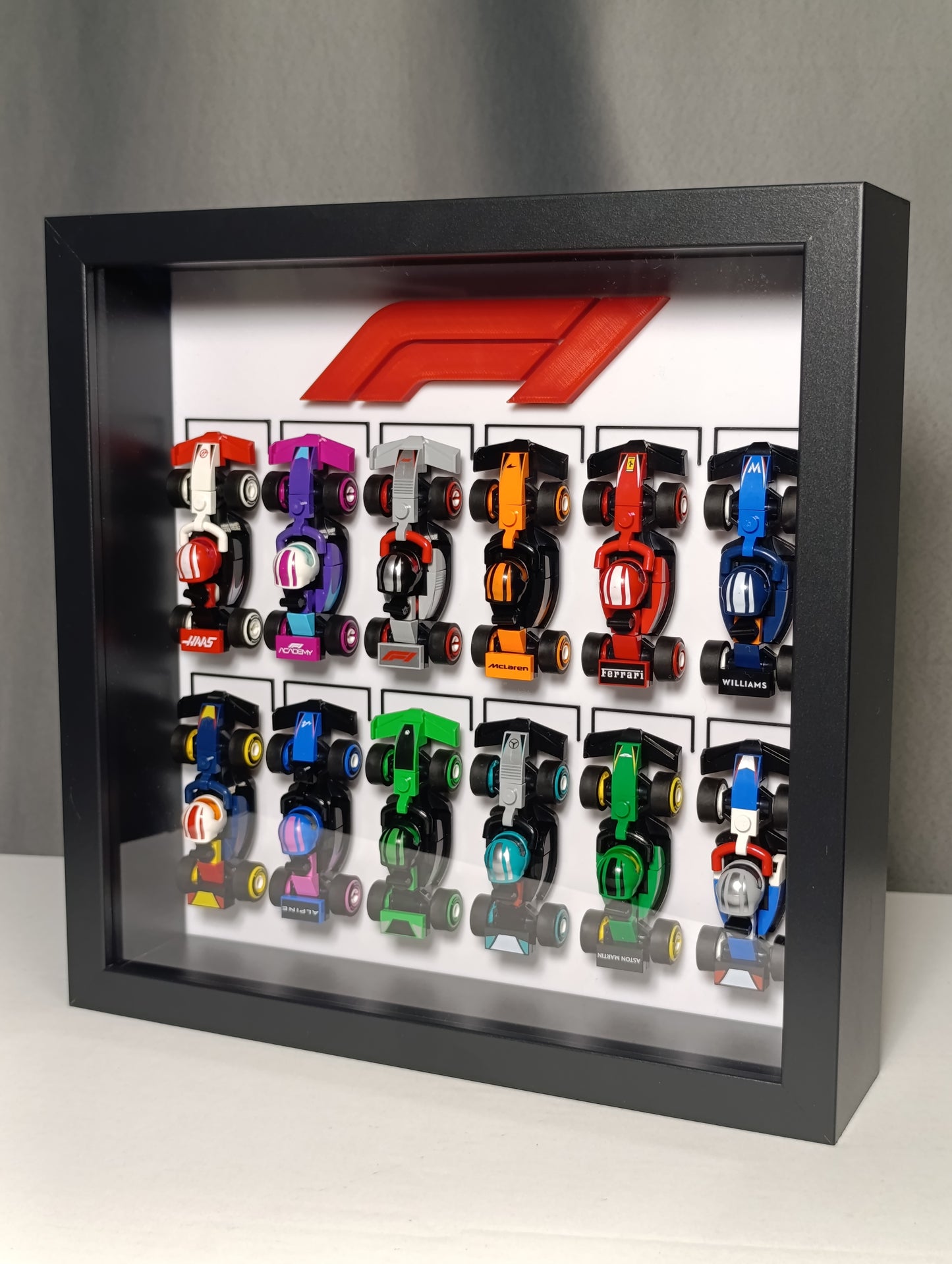 Vitrine für Formula 1 Rennwagen – kompatibel mit F1 Set 71049