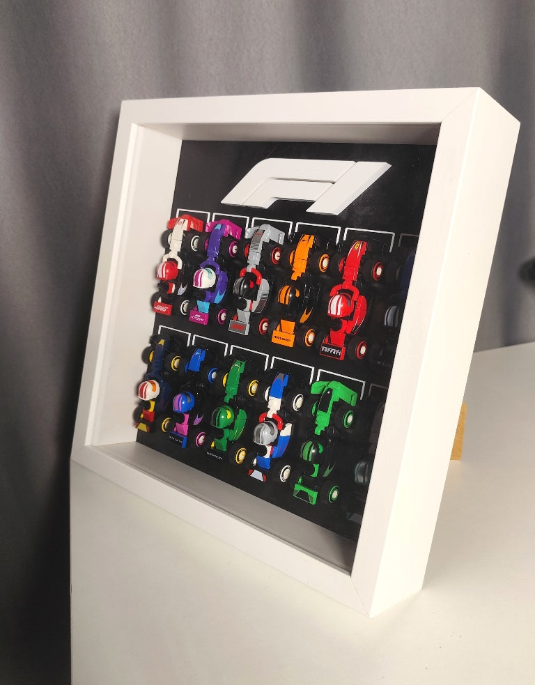 Vitrine für Formula 1 Rennwagen – kompatibel mit F1 Set 71049
