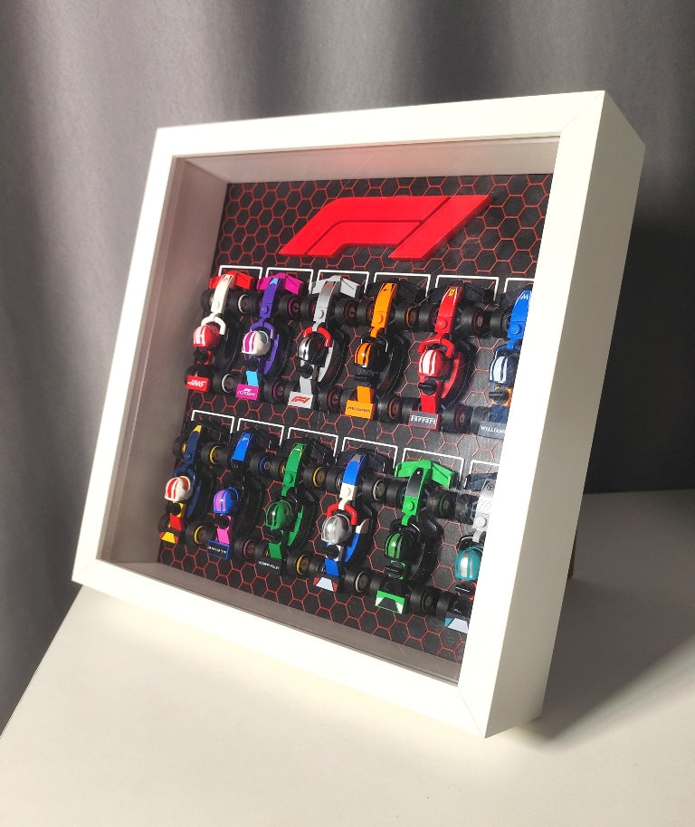 Vitrine für Formula 1 Rennwagen – kompatibel mit F1 Set 71049