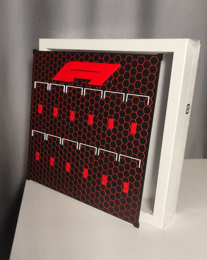 Vitrine für Formula 1 Rennwagen – kompatibel mit F1 Set 71049