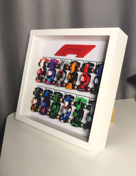 Vitrine für Formula 1 Rennwagen – kompatibel mit F1 Set 71049