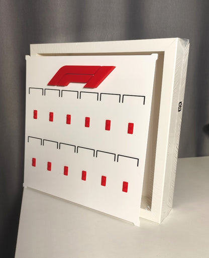 Vitrine für Formula 1 Rennwagen – kompatibel mit F1 Set 71049